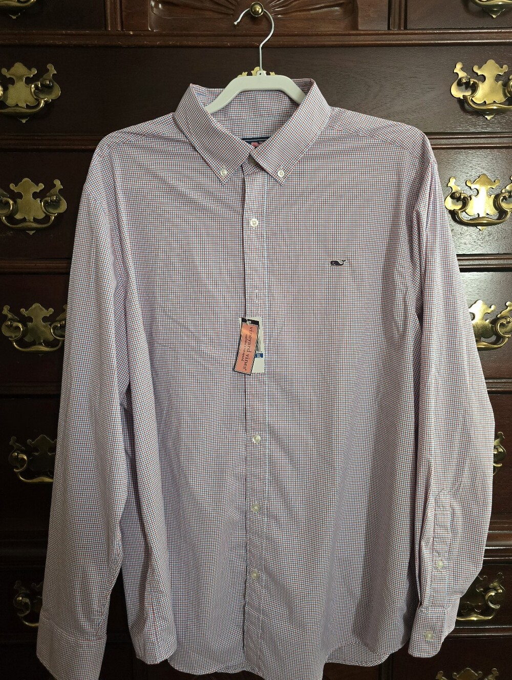 Vineyard Vines Whale Long Sleeve Button Down